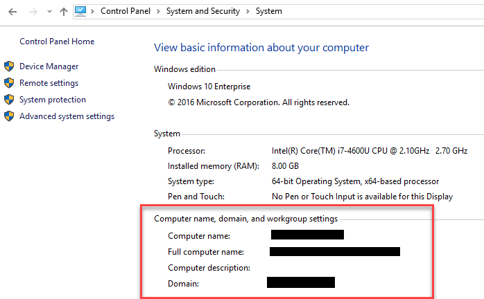 windows 8 find computer name