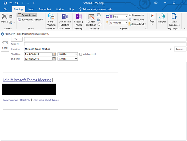 How Do I Schedule A Microsoft Teams Meeting On Outlook For Windows 
